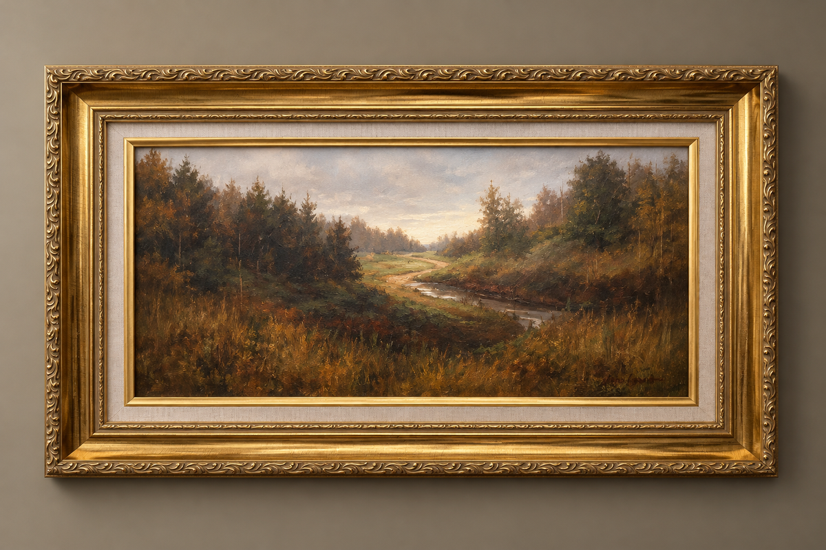 Distant Green Meadow